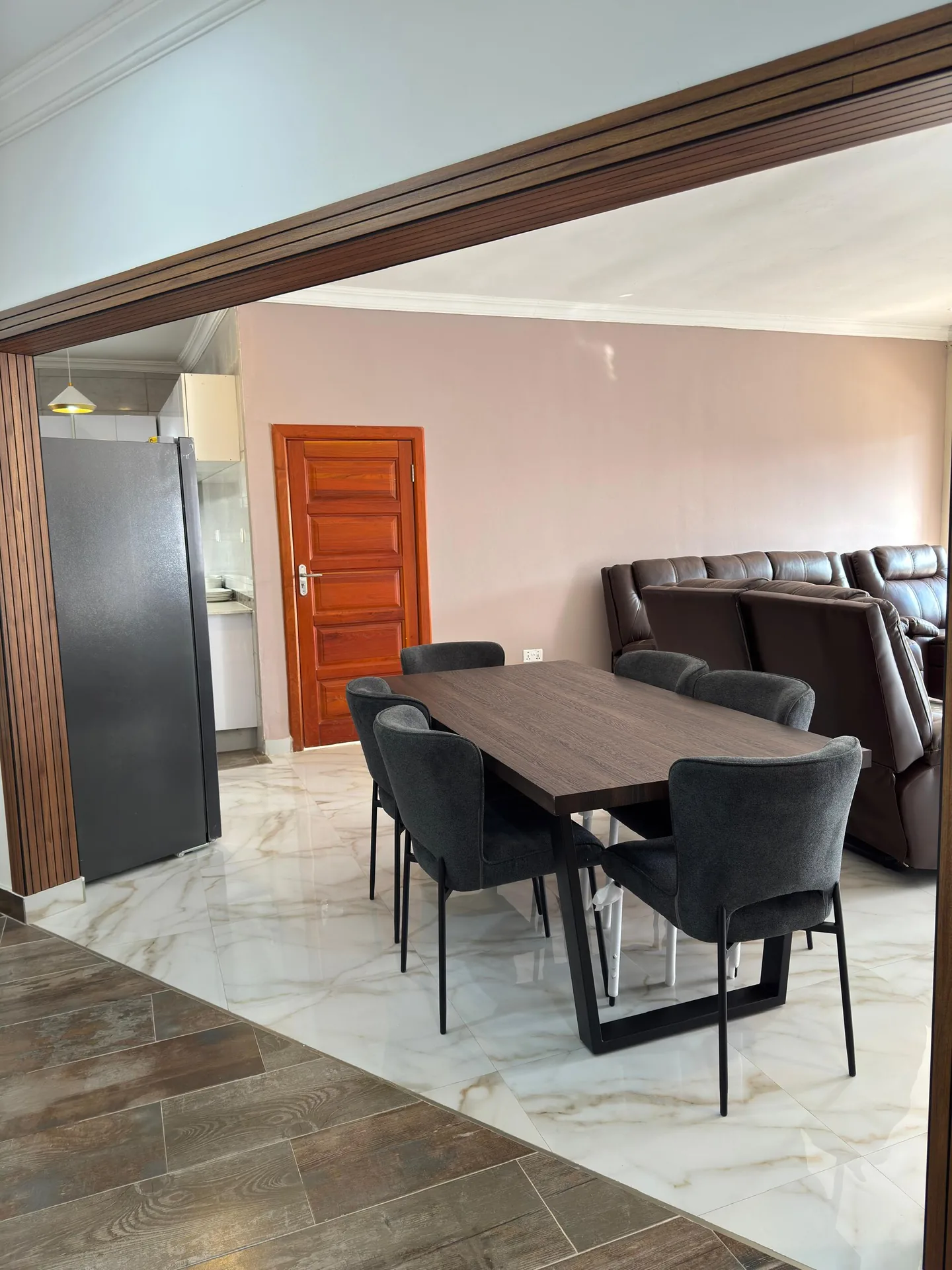 Shared dining area