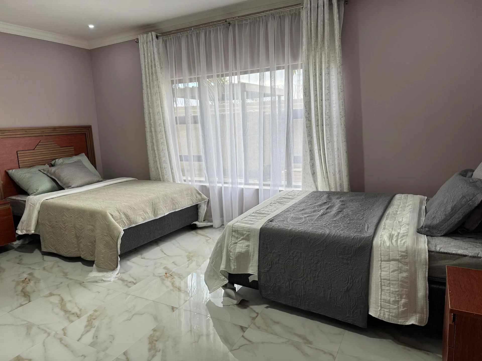 Shared master bedroom space